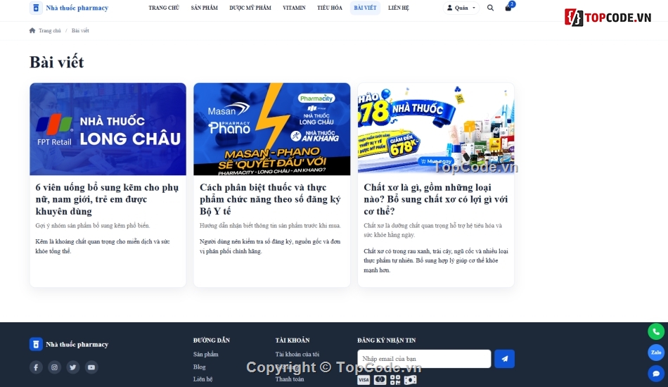 Pharmacy,Website địa ốc,code w    eb